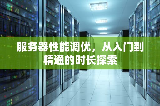 服务器性能调优，从入门到精通的时长探索