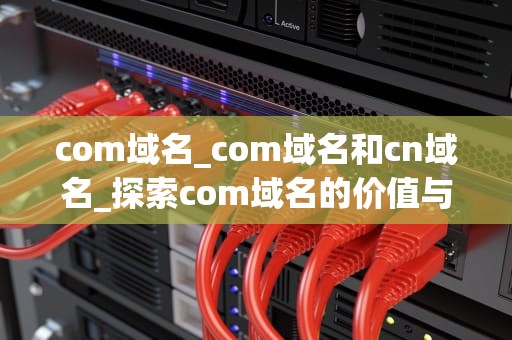 com域名_com域名和cn域名_探索com域名的价值与影响力