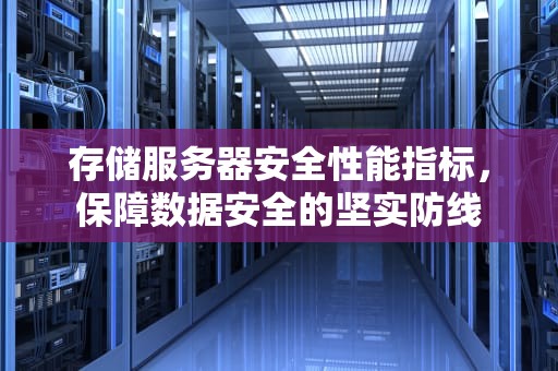 存储服务器安全性能指标，保障数据安全的坚实防线