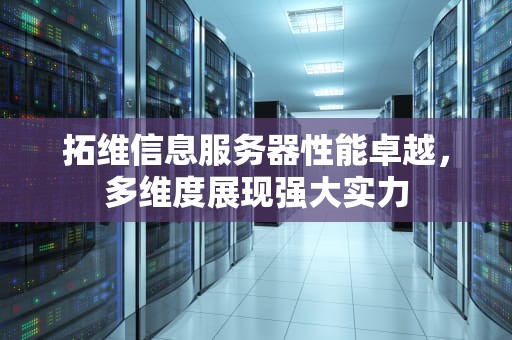拓维信息服务器性能卓越，多维度展现强大实力