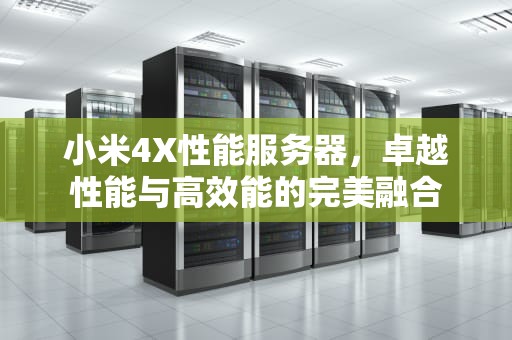 小米4X性能服务器，卓越性能与高效能的完美融合