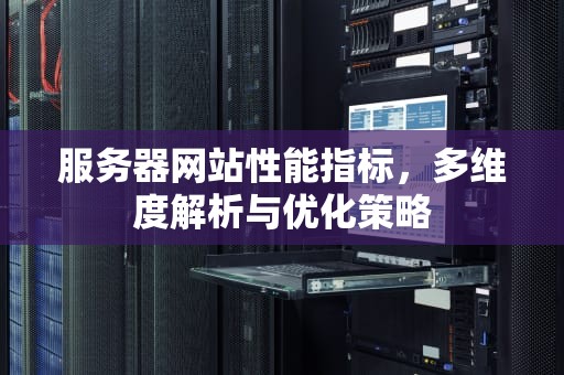 服务器网站性能指标，多维度解析与优化策略