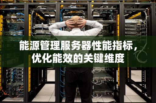 能源管理服务器性能指标，优化能效的关键维度