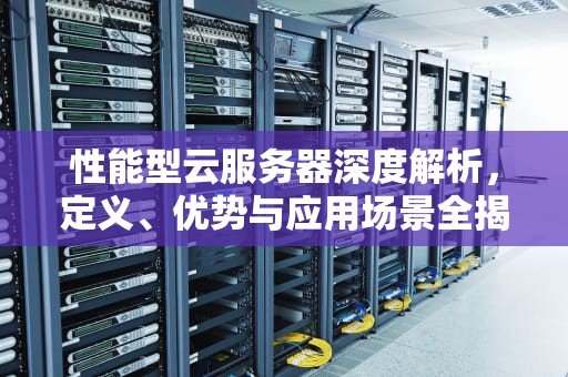 性能型云服务器深度解析，定义、优势与应用场景全揭秘