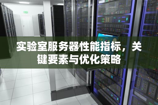 实验室服务器性能指标，关键要素与优化策略