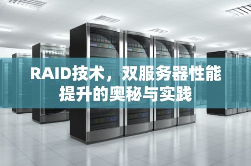 RAID技术，双服务器性能提升的奥秘与实践