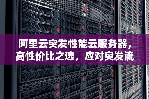 阿里云突发性能云服务器，高性价比之选，应对突发流量的得力助手