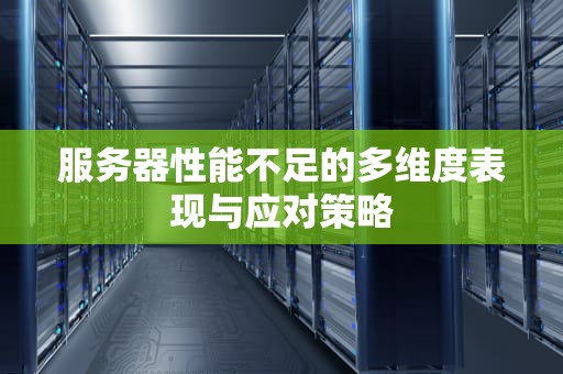 服务器性能不足的多维度表现与应对策略