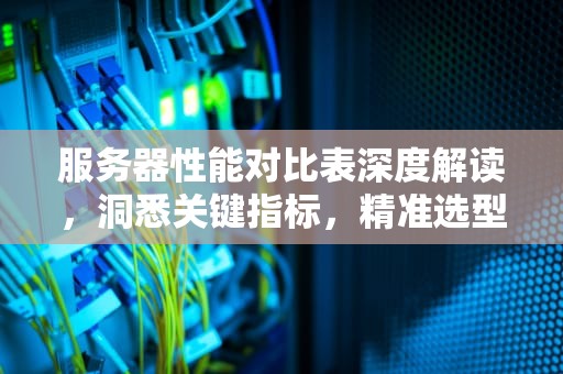 服务器性能对比表深度解读，洞悉关键指标，精准选型
