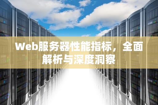 Web服务器性能指标，全面解析与深度洞察