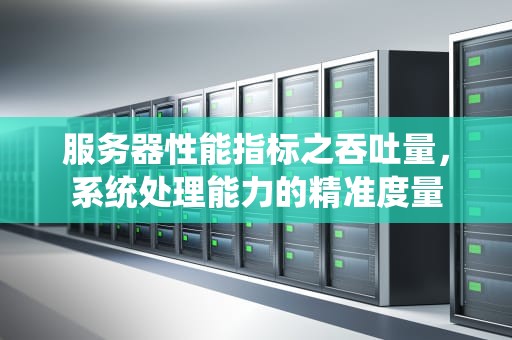 服务器性能指标之吞吐量，系统处理能力的精准度量