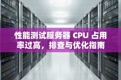 性能测试服务器 CPU 占用率过高，排查与优化指南