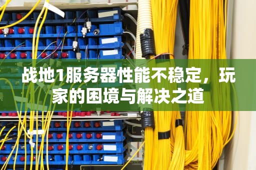 战地1服务器性能不稳定，玩家的困境与解决之道