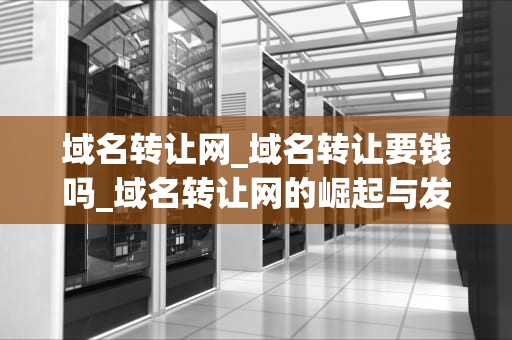 域名转让网_域名转让要钱吗_域名转让网的崛起与发展