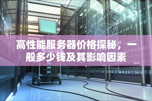 高性能服务器价格探秘，一般多少钱及其影响因素