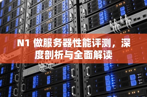 N1 做服务器性能评测，深度剖析与全面解读