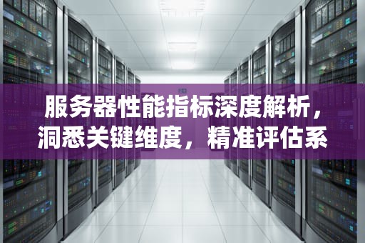 服务器性能指标深度解析，洞悉关键维度，精准评估系统表现