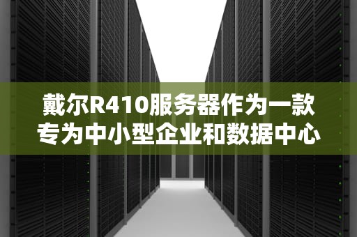 戴尔R410服务器作为一款专为中小型企业和数据中心设计的高性能、高可靠性的机架式服务器，自推出以来便受到了广泛的关注和应用。以下是对戴尔R410服务器性能的详细分析