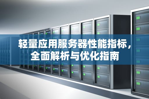 轻量应用服务器性能指标，全面解析与优化指南