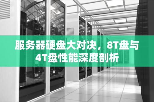 服务器硬盘大对决，8T盘与4T盘性能深度剖析