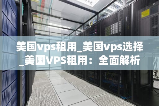 美国vps租用_美国vps选择_美国VPS租用：全面解析与指南