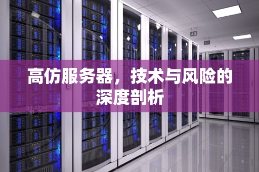 高仿服务器，技术与风险的深度剖析