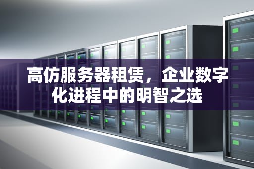 高仿服务器租赁，企业数字化进程中的明智之选