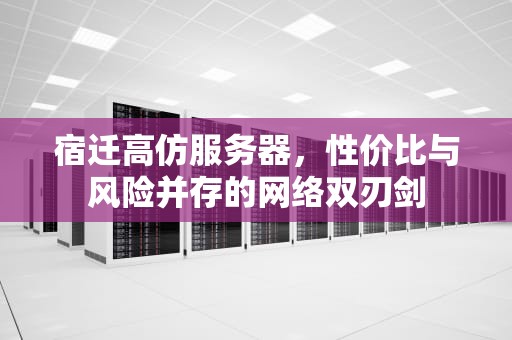 宿迁高仿服务器，性价比与风险并存的网络双刃剑