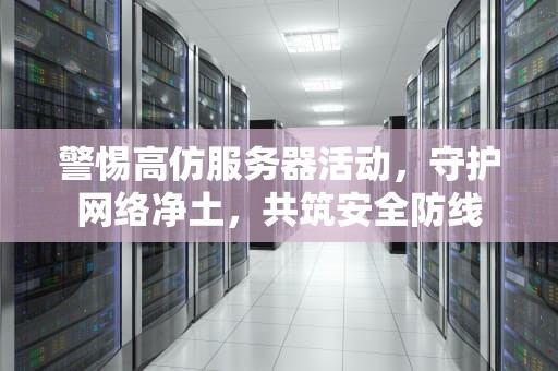 警惕高仿服务器活动，守护网络净土，共筑安全防线
