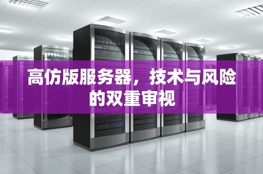 高仿版服务器，技术与风险的双重审视