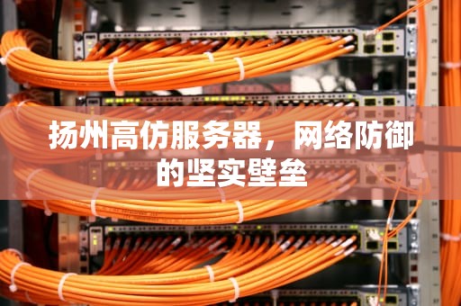 扬州高仿服务器，网络防御的坚实壁垒