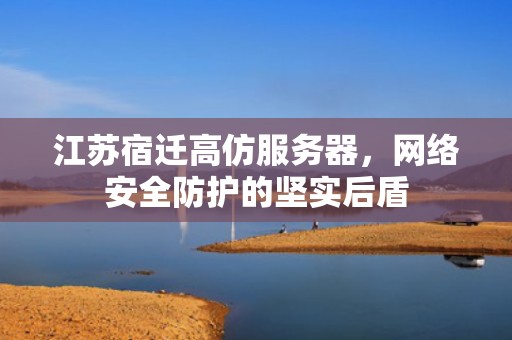 江苏宿迁高仿服务器，网络安全防护的坚实后盾