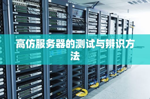 高仿服务器的测试与辨识方法