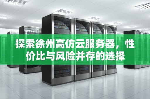 探索徐州高仿云服务器，性价比与风险并存的选择