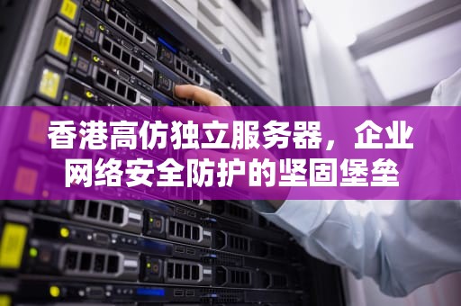 香港高仿独立服务器，企业网络安全防护的坚固堡垒