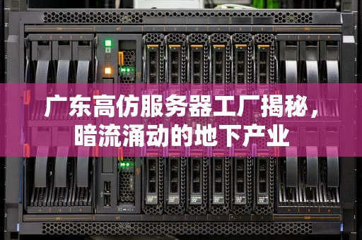 广东高仿服务器工厂揭秘，暗流涌动的地下产业