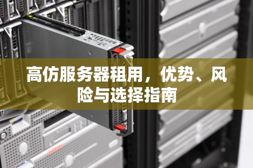 高仿服务器租用，优势、风险与选择指南