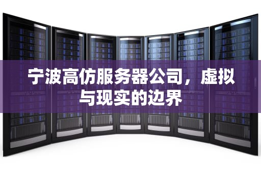宁波高仿服务器公司，虚拟与现实的边界