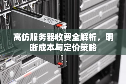 高仿服务器收费全解析，明晰成本与定价策略