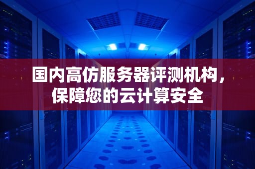 国内高仿服务器评测机构，保障您的云计算安全