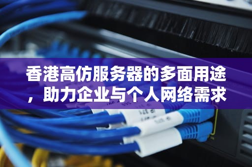 香港高仿服务器的多面用途，助力企业与个人网络需求