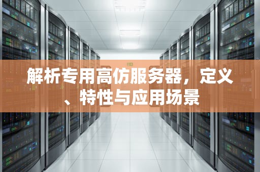 解析专用高仿服务器，定义、特性与应用场景