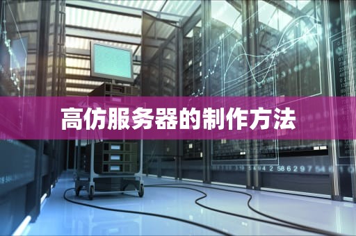 高仿服务器的制作方法