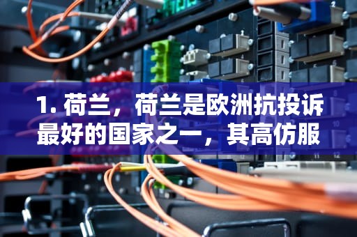 1. 荷兰，荷兰是欧洲抗投诉最好的国家之一，其高仿服务器拥有多年老牌专业的抗投诉机房，受到众多新老客户的推崇。荷兰服务器免备案，且带宽和流量充足，能很好地满足外贸网站等的运营需求。