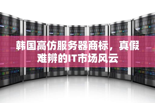 韩国高仿服务器商标，真假难辨的IT市场风云
