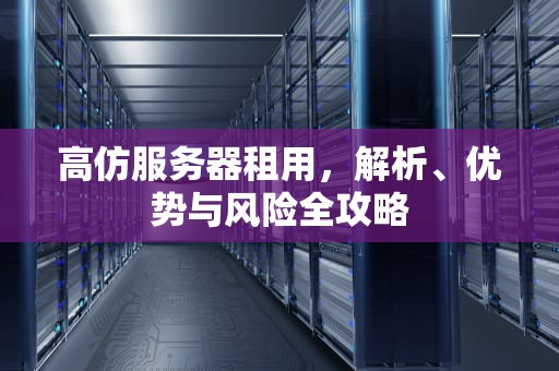 高仿服务器租用，解析、优势与风险全攻略