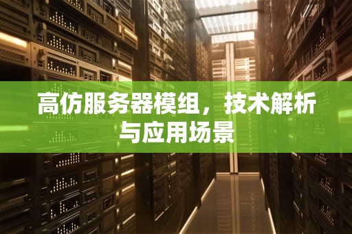 高仿服务器模组，技术解析与应用场景
