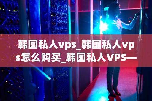 韩国私人vps_韩国私人vps怎么购买_韩国私人VPS——网络世界的稳定之锚