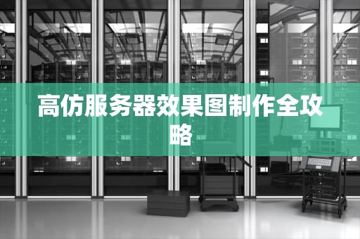 高仿服务器效果图制作全攻略