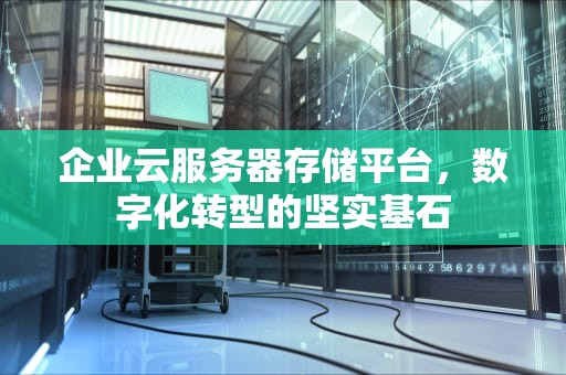 企业云服务器存储平台，数字化转型的坚实基石